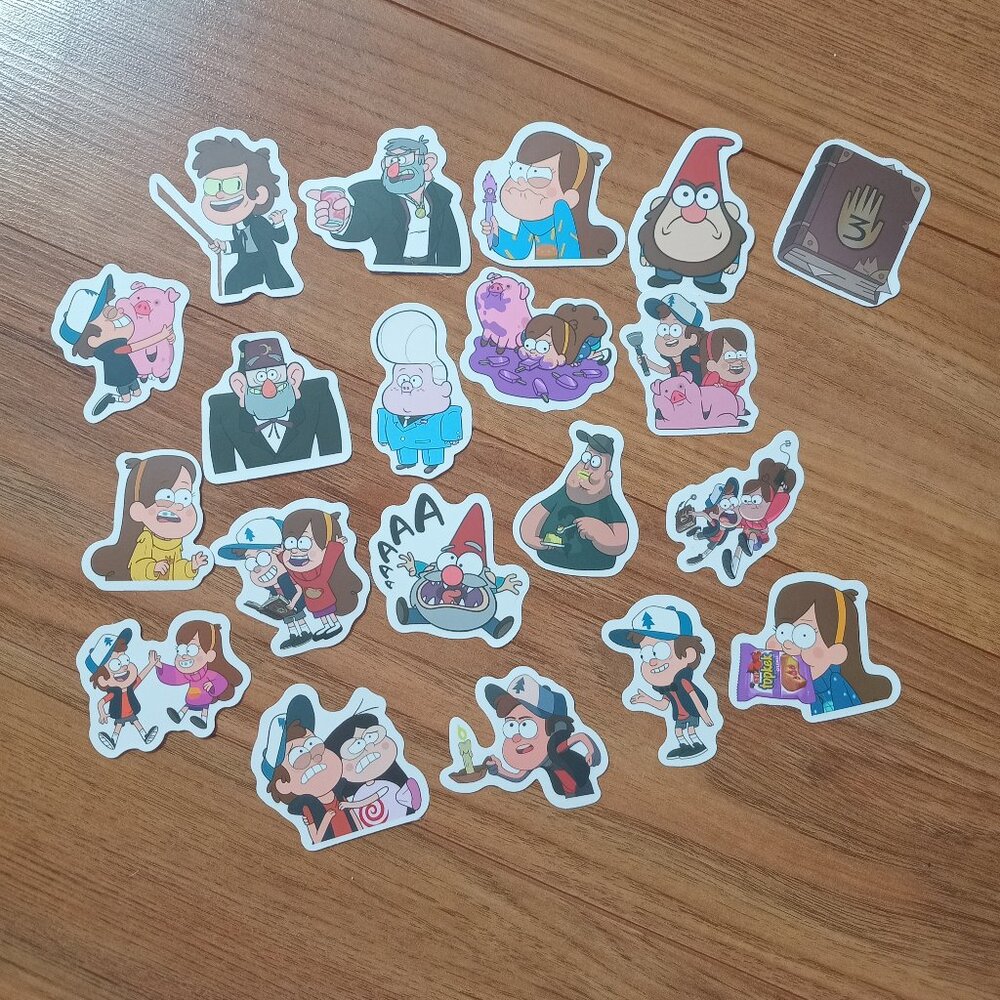 Disney Gravity Falls Stickers Lot